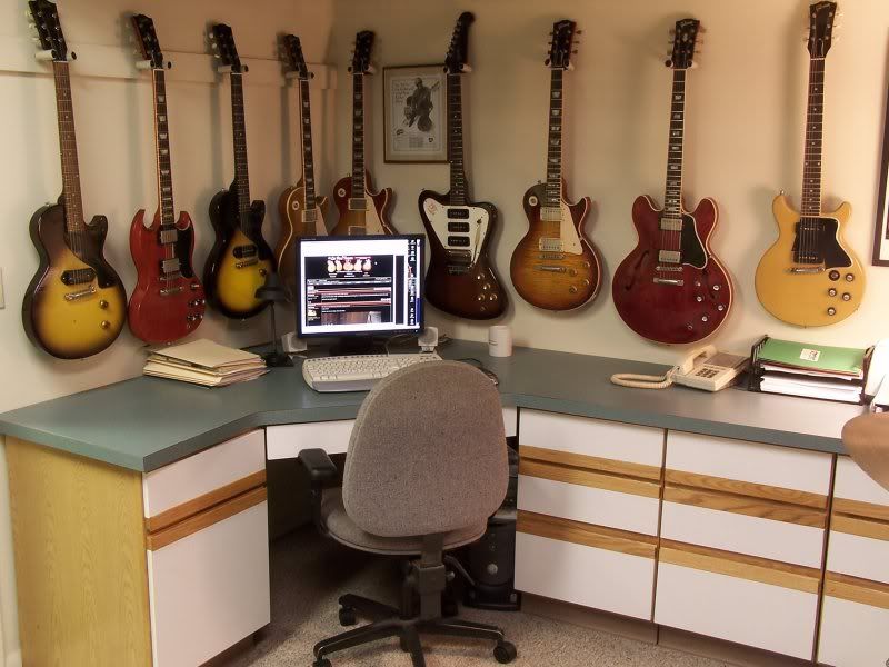 Wall Hanging Guitars What Spacing? Page 3 The Gear Page